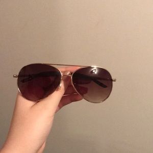 Brown aviators